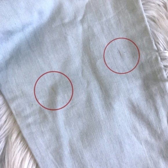 NWT Nasty Gal Light Wash Patch Boyfriend Jeans - Picture 8 of 8